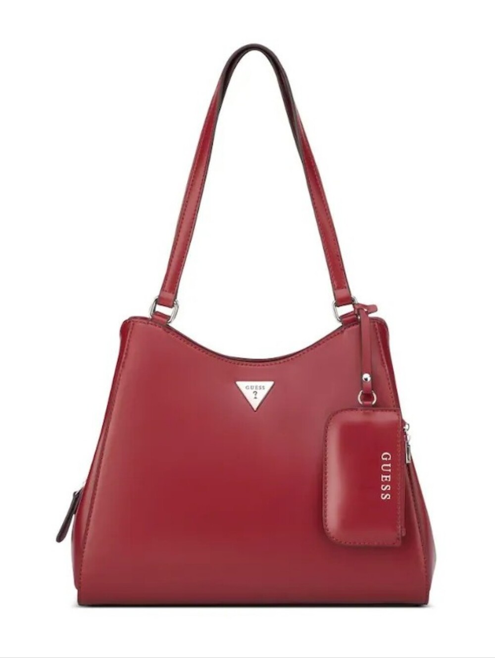 GUESS Red Shoulder Handbag